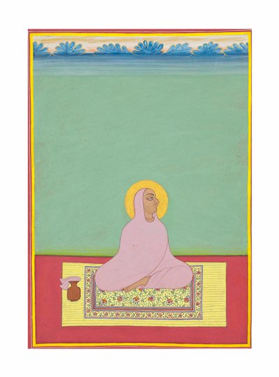 A Portrait of Maharaja Shri Narayan Ji, c.1830 by Bhati Shankar Das
