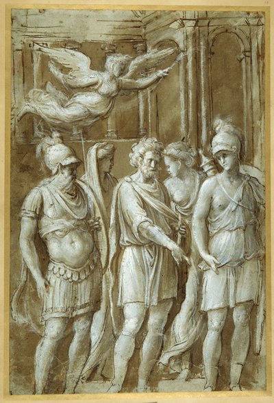 Panel from the Arch of Constantine by Biagio Pupini