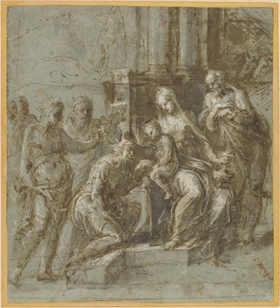 The Adoration of the Magi by Biagio Pupini