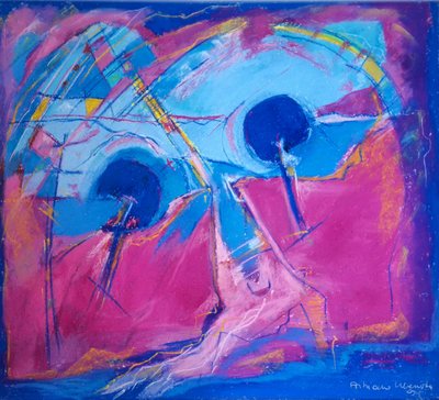 Landscape in Birth 1 by Bibiana Ulanosky