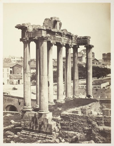 Roman Forum, Rome by Bisson Frères