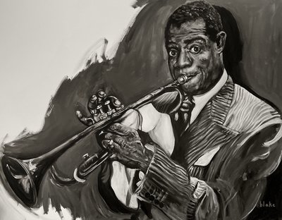 Louis Armstrong by Blake Munch