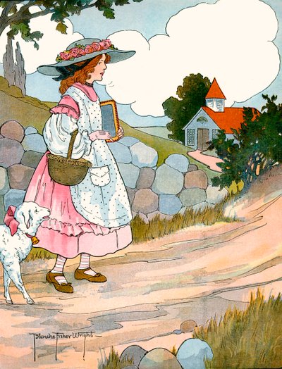 Mary Had a Little Lamb by Blanche Fisher Wright