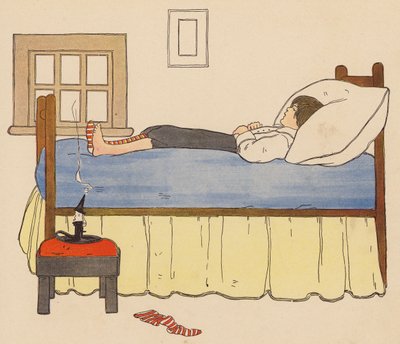 Nursery Rhyme: Diddle Diddle Dumpling by Blanche Fisher Wright
