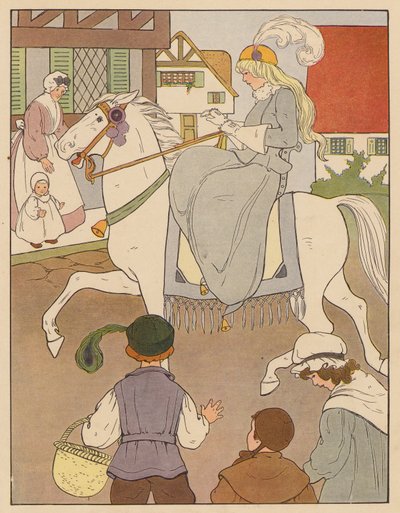 Nursery Rhyme: Ride a Cock-Horse to Banbury Cross by Blanche Fisher Wright