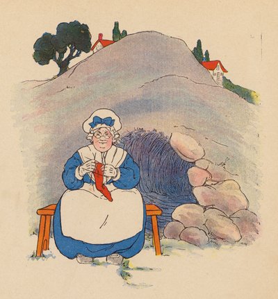 Nursery Rhyme: The Old Woman Under a Hill by Blanche Fisher Wright