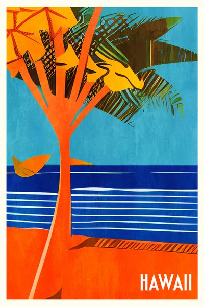 Hawaii, 1955 by Bo Anderson