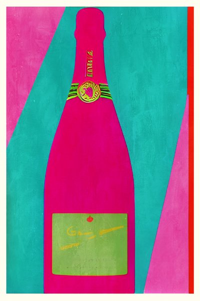 Pink Champagne Celebration by Bo Anderson
