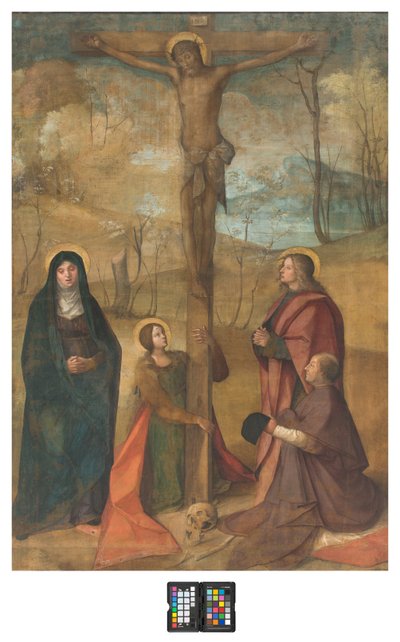 Jesus Christ Crucifix, Boccaccio Boccaccino by Boccaccio Boccaccino