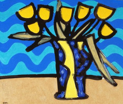 Yellow Tulips, 1996 by Bodel Rikys