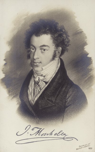 Portrait of Ignaz Moscheles by Bohemian School