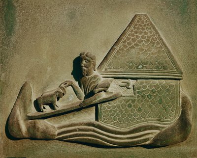 Animals Entering the Ark by Bonanno Pisano