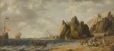 Imaginary Inlet in Southern Arctic Waters in Summer by Bonaventura Peeters (I)