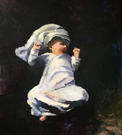 Peaceful Sleeping Baby by Borgenhag Holmqvist