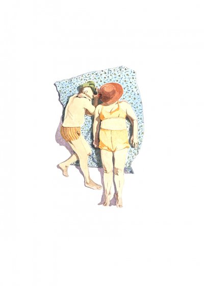 Relaxing Summer Couple by Borgenhag Holmqvist