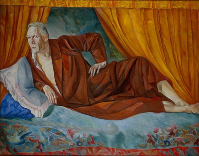 Portrait of the Singer Fyodor I. Shalyapin 1873-1938, 1918 by Boris Dmitrievich Grigoriev