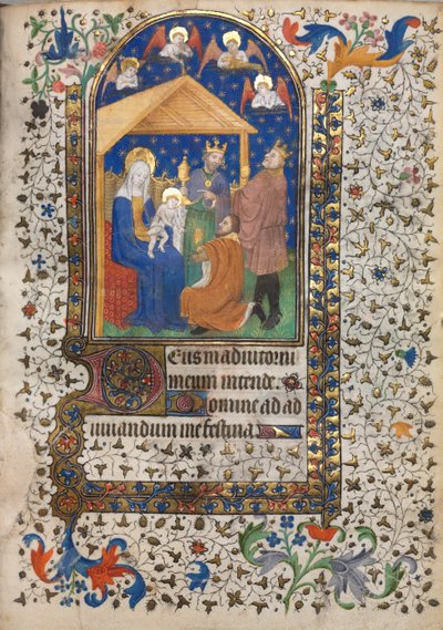 Book of Hours Use of Paris: Adoration of the Magi, c. 1420 by Boucicaut Master