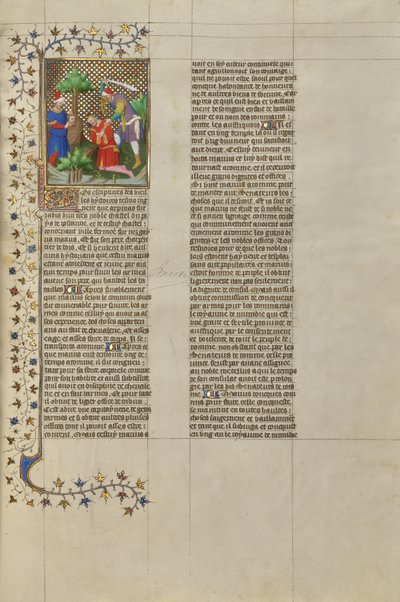 The Head of Marcus Shown to Caius Marius and the Killing of Marius by Boucicaut Master