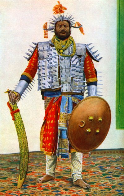 An executioner, Rewah Rewa, India by Bourne and Shepherd