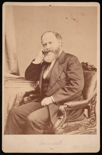 Portrait of John Angel James Creswell by Brady