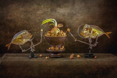 Whimsical Fish and Onions by Brig Barkow