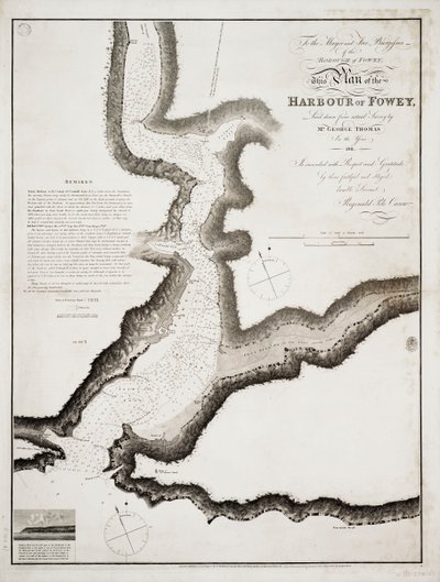 The harbour of Fowey, Cornwall by British School