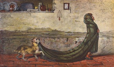 The Train Bearer by Briton (after) Riviere