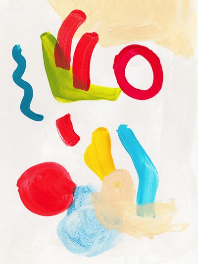 Playful Abstract Shapes by Bronwyn Baker