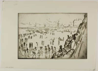 Golden Gate Beach by Bror Julius Olsson Nordfeldt