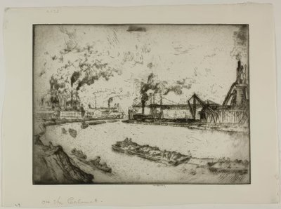 On the Calumet by Bror Julius Olsson Nordfeldt