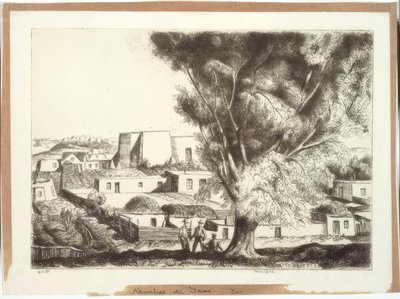 Ranchos de Taos by Bror Julius Olsson Nordfeldt