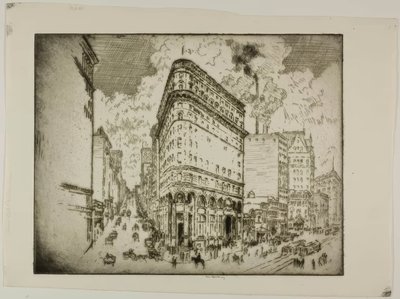 San Francisco - Mounted Policeman by Bror Julius Olsson Nordfeldt