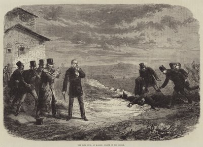 The Late Duel at Madrid, Death of Don Henry by Burn Smeeton