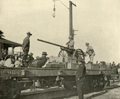 Sergeant Borrowe and the Dynamite Gun, Spanish-American War by Burr McIntosh