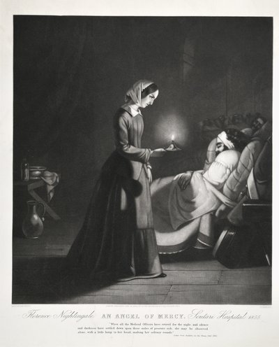 Florence Nightingale, An Angel of Mercy, Scutari Hospital by Butterworth