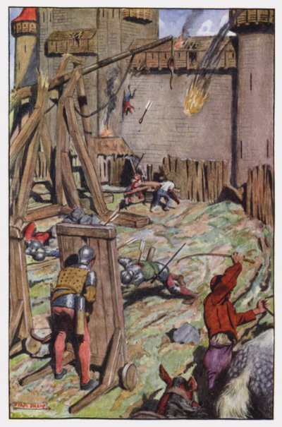 Illustration for The Cloister and The Hearth by Charles Reade by Byam (after) Shaw