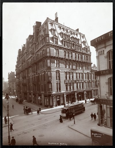 The Hotel Victoria, South East Corner of Broadway and 27th Street, New York, 1900 or 1901 by Byron Company