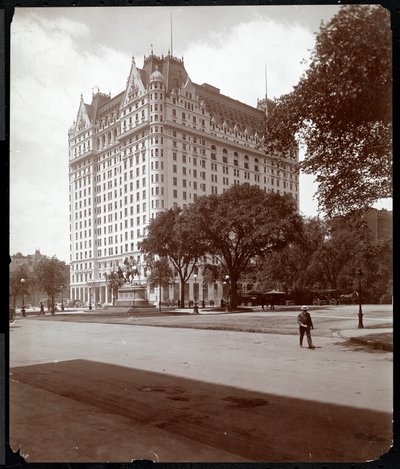 The Plaza Hotel, 5th Avenue and 59th Street, New York, 1907 by Byron Company