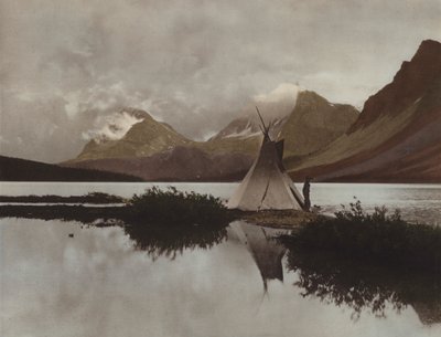 Bow Lake by Byron Hill Harmon
