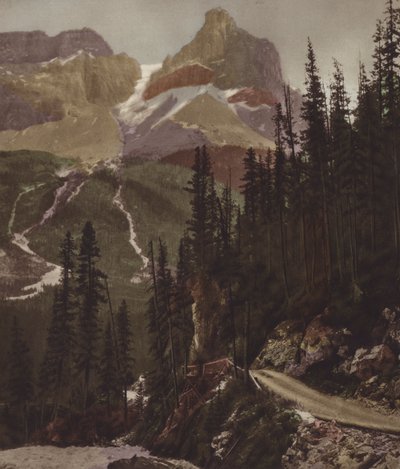 Cathedral Peak, Alt 10,454 Feet by Byron Hill Harmon