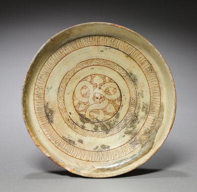 Deep Plate with Decorative Patterns, 1100s by Byzantine