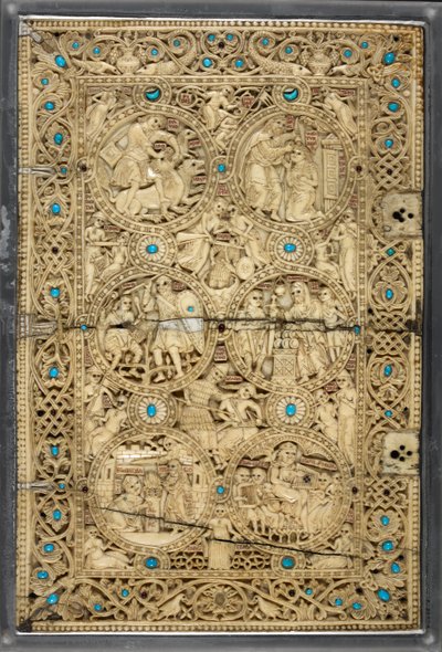 Upper Cover with Scenes from the Life of David, the 