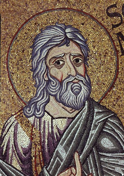 The prophet Zephaniah (detail) by Byzantine Byzantine