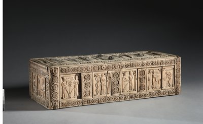 Ivory Box with Scenes of Adam and Eve, 1000-1100s by Byzantine School