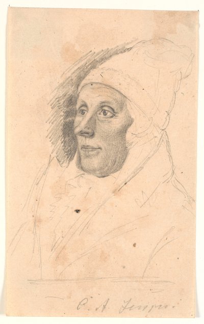 Portrait of Merchant Andreas Christiansen in Flensburg by C.A. Jensen
