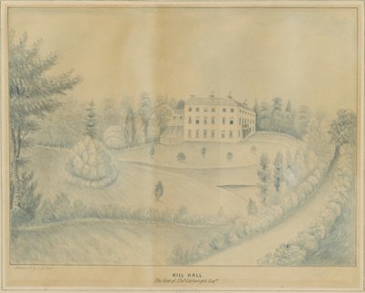 High Offley - Hill Hall by C.B Ash