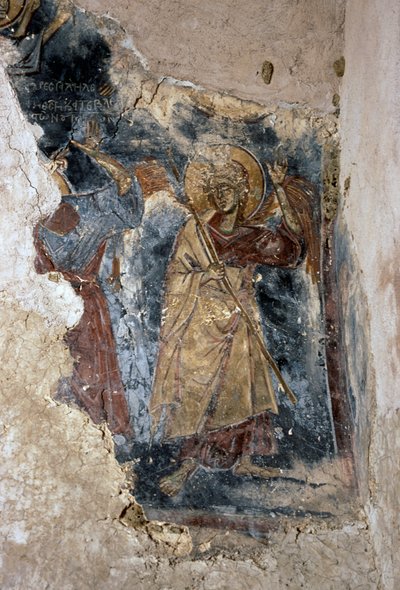 Angel and saint, (detail) by J.B. and Brown J. Rowbotham