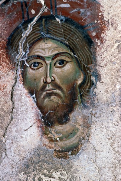 Face of Christ, (detail) by J.B. and Brown J. Rowbotham
