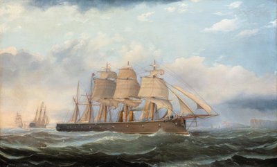 H.M.S. Minotaur by C.K. Miller