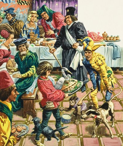 A Medieval Banquet by C.L. Doughty